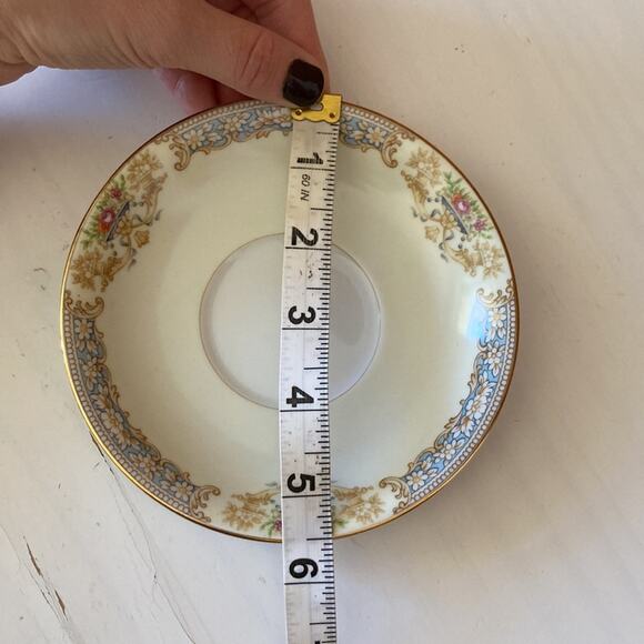 Vintage Noritake Pattern RO2 Saucers, Set of 2 - Picture 8 of 8